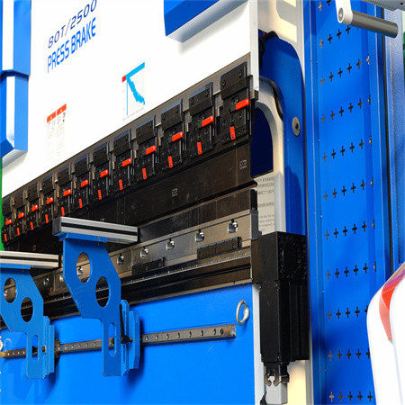 Full Servo CNC Press Brake 200 ໂຕນກັບ 4 ແກນ Delem DA56s CNC ລະບົບແລະລະບົບຄວາມປອດໄພ Laser