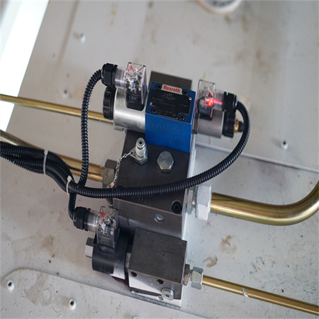 125 ໂຕນ mini Sheet Metal Bending Machine segmented die hydraulic press brake