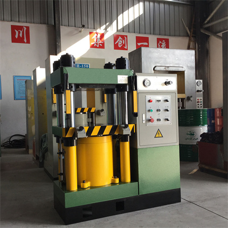 ຮູບແບບ Usun ທີ່ນິຍົມ : ULYD 10 Tons four columns Hydro Pneumatic punching press machine with work table