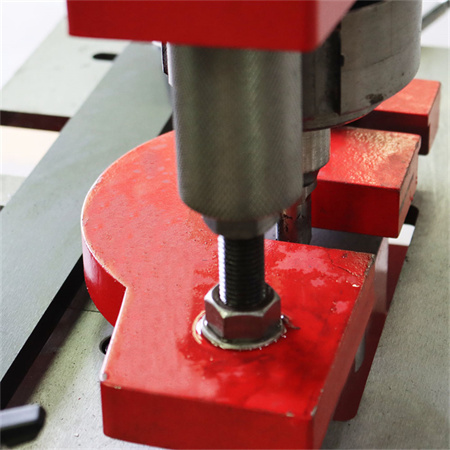 ເຄື່ອງຈັກ Ironworker ໂລຫະໄຮໂດຼລິກ Metal Shear Machine Metal Multifunctional Hydraulic Ironworker Machine With Bending Shearing and Punching