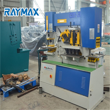Q35Y 60T 90T 120T 160T 200T Hydraulic Iron Worker Ironworker/angle steel cutting machine combines bending punching function