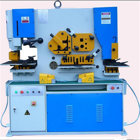 ຄຸນະພາບສູງ Q35Y20 90 Ton Iron Worker Machine Price Sunrise Hydraulic Ironworker Punching Machines