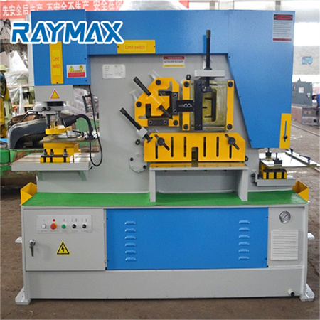 ຜະລິດ CNC Ironworker Machine Punching and Shearing for Sale China Hydraulic Pressing Metal Products Machine