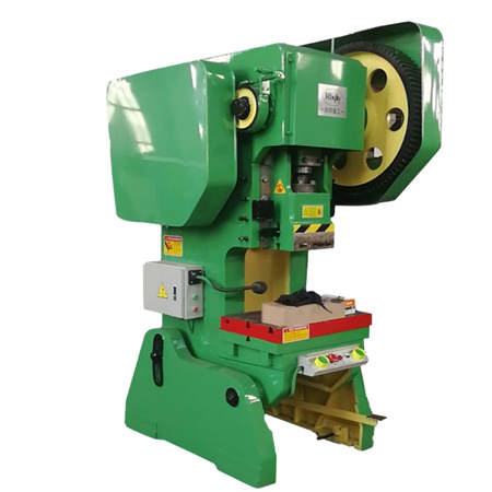 ແຜ່ນໂລຫະສະລັອດຕິງຮູ punch press / punching machine c ປະເພດດຽວ crank power press flywheel press machine