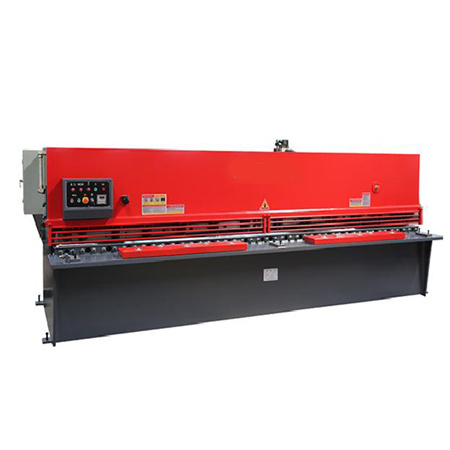 ເຄື່ອງຕັດ guillotine QC11Y, QC12Y swing hydraulic shearing machine by supertech for cutting sheet, mild steel, stainless