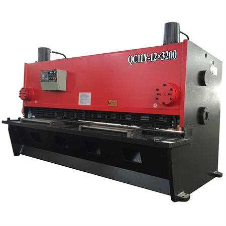 ເຄື່ອງຕັດ ACCURL ຄຸນະພາບສູງ MS8 6mm 8mm 12mm Hydraulic Guillotine Shearing Machine with ELGO P40 Control System for Sheet Metal Cutting