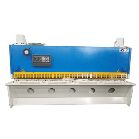 ຂະຫນາດນ້ອຍ CNC Hydraulic Sheet Metal Plate Guillotine Shearing Machine ລາຄາ