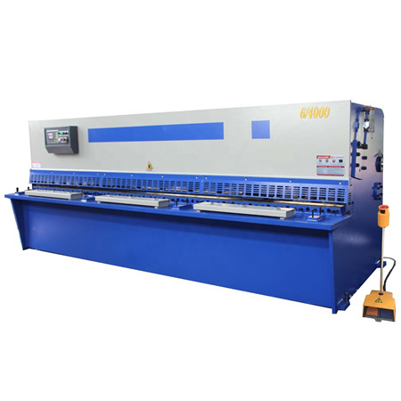 Cnc hydraulic shearing machine ຂະຫນາດນ້ອຍແລະ servo shearing machine Q12Y hydraulic folding shearing machine