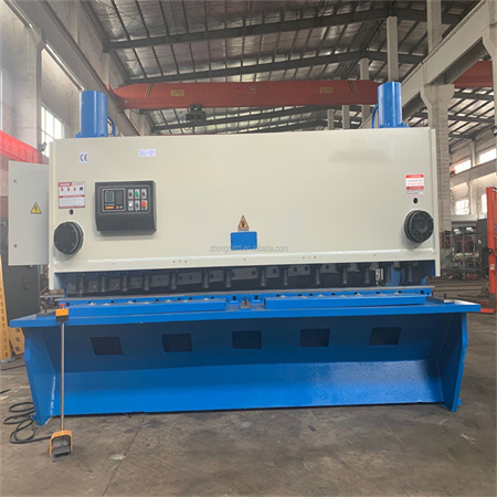 Guillotine Sheet Metal AMUDA 8X3200 Motor Hydraulic Guillotine Sheet Metal Sheet Machine With ESTUN E21s And Plate