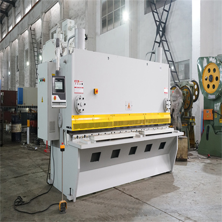 ສະແຕນເລດອັດຕະໂນມັດ 4 x 3200mm ແຜ່ນໂລຫະຕັດ swing plate cnc hydraulic shear cut machine