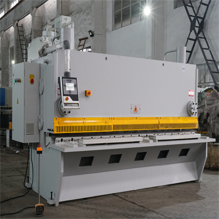 Foot Operated CNC Guillotine Carbon Steel Sheet Metal Shearing Machine For Sale
