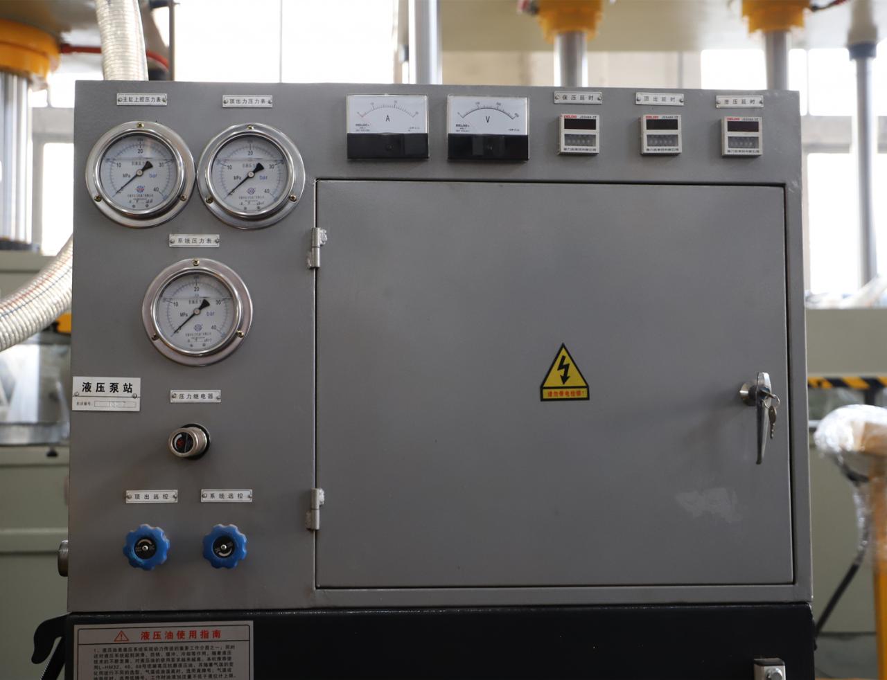 Hot Plate Hydroforming 100 Ton Stamping Machine ເຄື່ອງກົດໄຮໂດລິກ